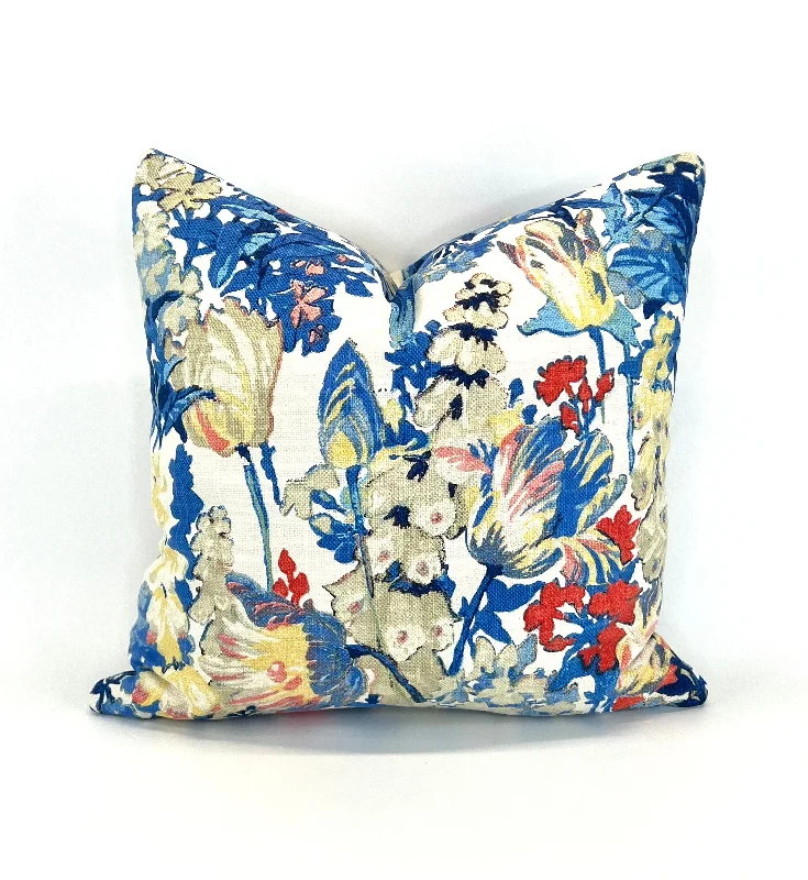 Back Support Pillows for Office ChairsSummer Ready BlueJay Decorative Pillow Cover