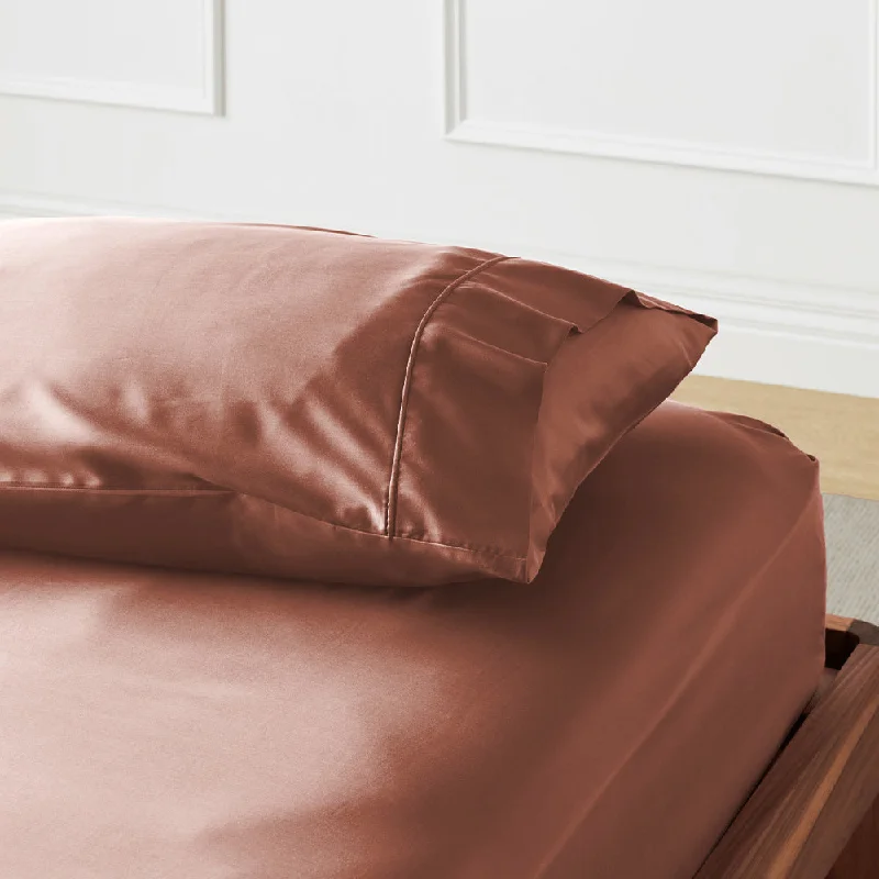 Quilted Cotton Sheets for a Warm and Inviting BedCleanBamboo® Signature Sateen Fitted Sheet