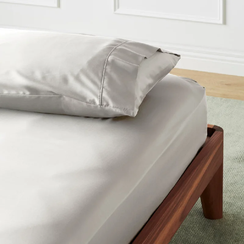 Flat Sheets with a High - Quality Finish for a Luxurious LookCleanBamboo® Signature Sateen Fitted Sheet