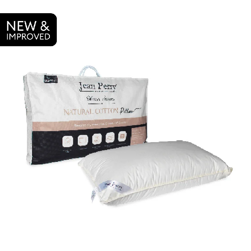 Travel Pillows for Long JourneysJean Perry Hotel Series Natural Cotton Pillow