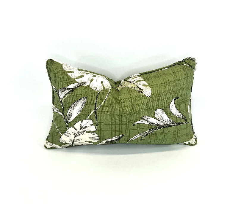 Cooling Pillows for Hot SleepersOlive Havana Palms Decorative Pillow Cover