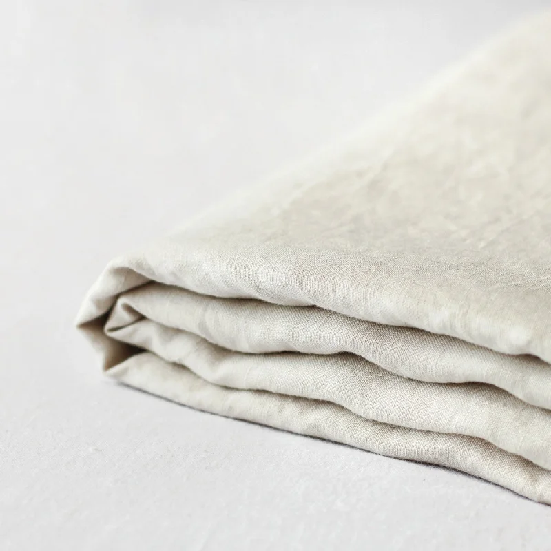 Anti - Pill Microfiber Sheets for a Smooth AppearanceOat Linen Sheets Set