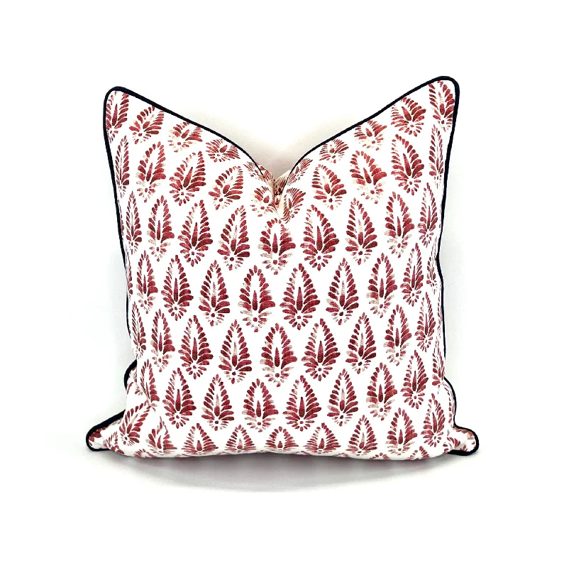 Square Pillows for Modern Home DecorLacefield Design Agave Chatham Fabric in Decorative Pillow Cover (Multiple Colors Available)