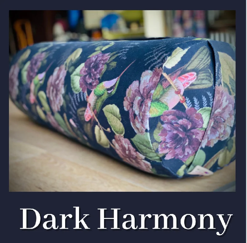 Adjustable Pillows for Customized ComfortDark Harmony -Yoga Knee Cushion