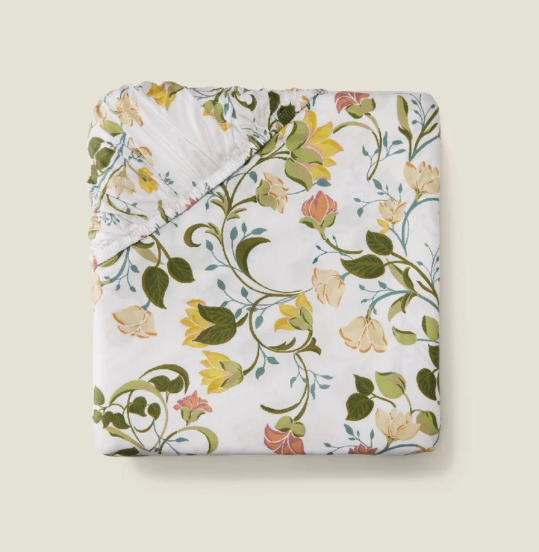 Flat Sheets with a High - Quality Finish for a Luxurious LookBotanica Bottom Fitted Sheet