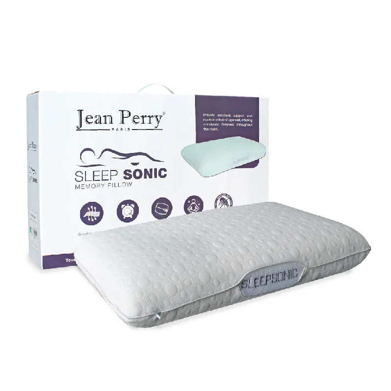 Orthopedic Pillows for Back Pain ReliefJean Perry Sleep Sonic Memory Pillow