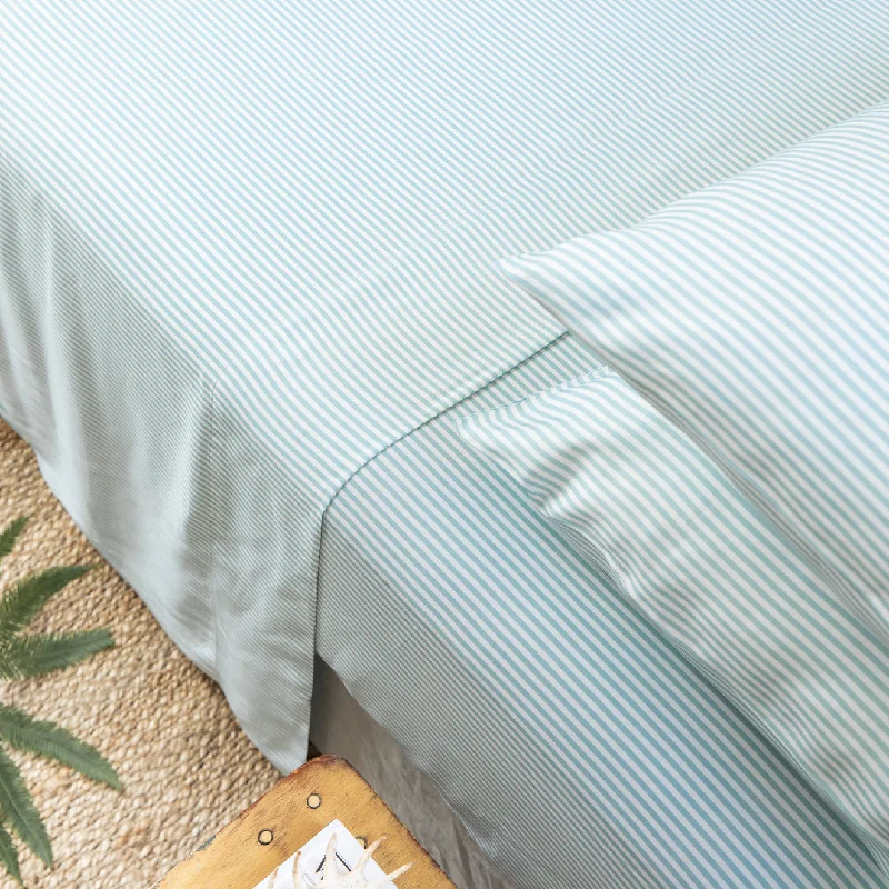 Twin - Size Sheet Sets with a Pillow ProtectorCleanBamboo® Sateen Flat Sheet