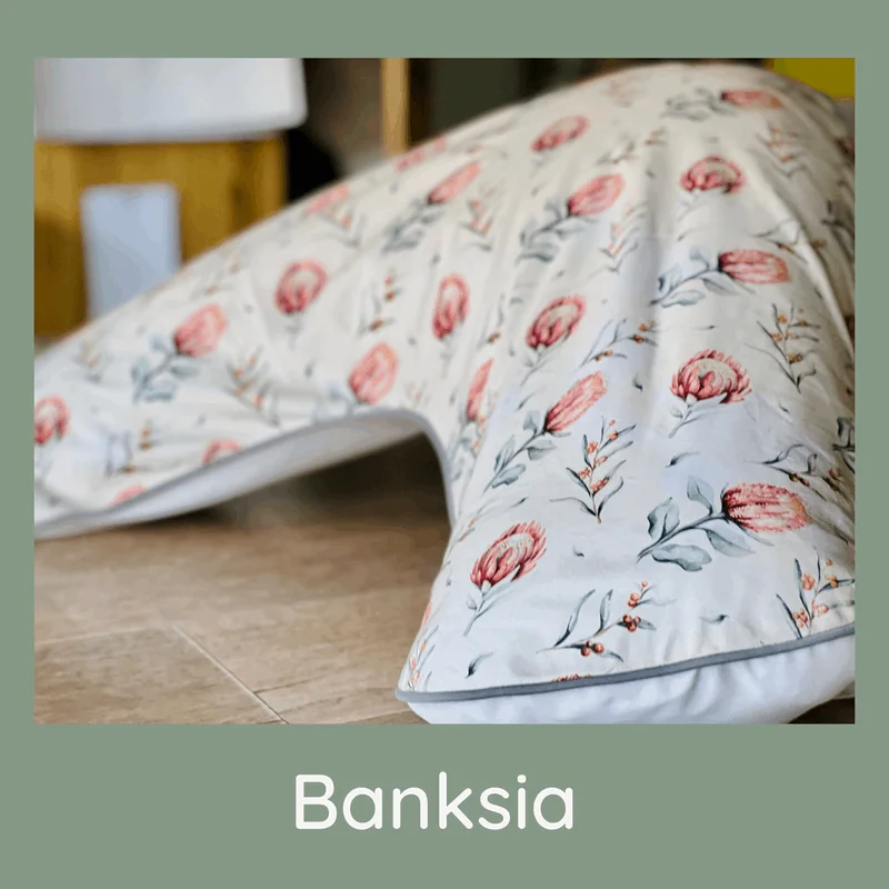 Velvet Pillows for a Touch of EleganceBanksia - Boomerang Pillow Case