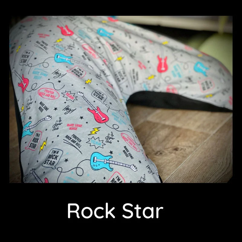 Firm Pillows for Side SleepersRock Star - Boomerang Pillow Case