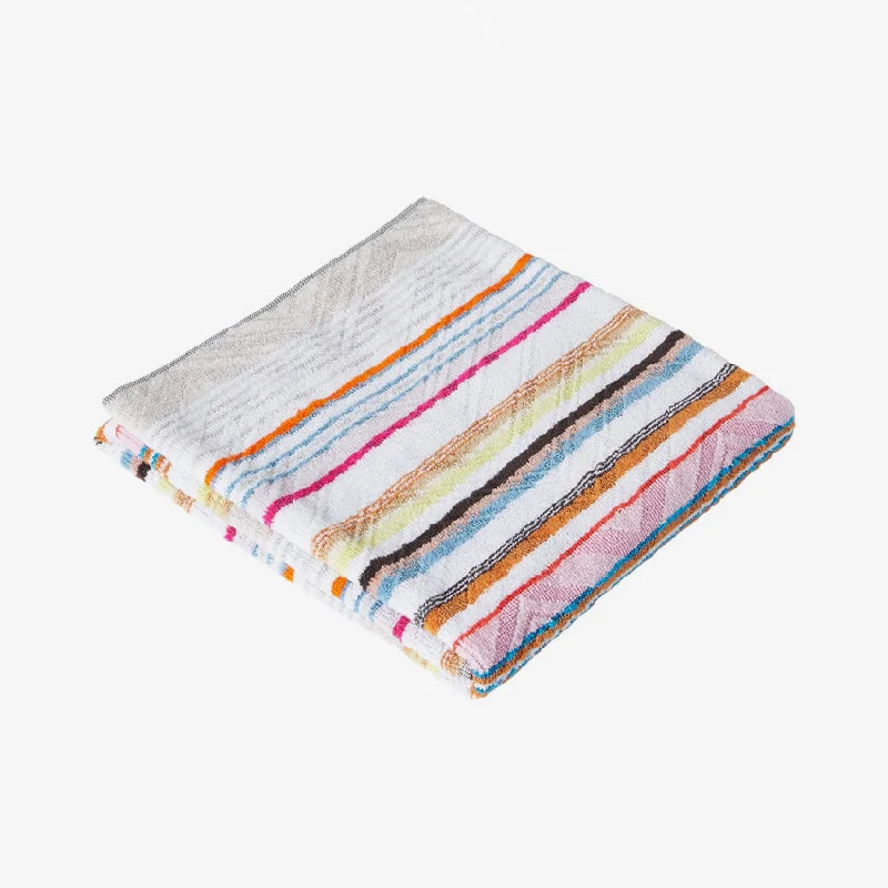 Polyester - Cotton Blend Sheets for Durability and ComfortMissoni Home | Moonshadow Bath Sheet