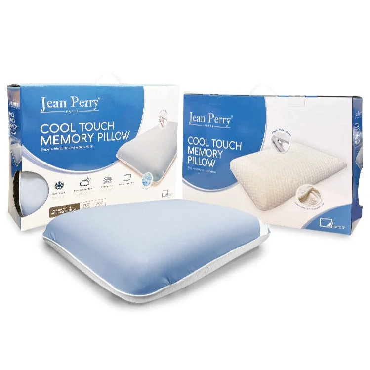 Cooling Pillows for Hot SleepersJean Perry Cool Touch Memory Pillow