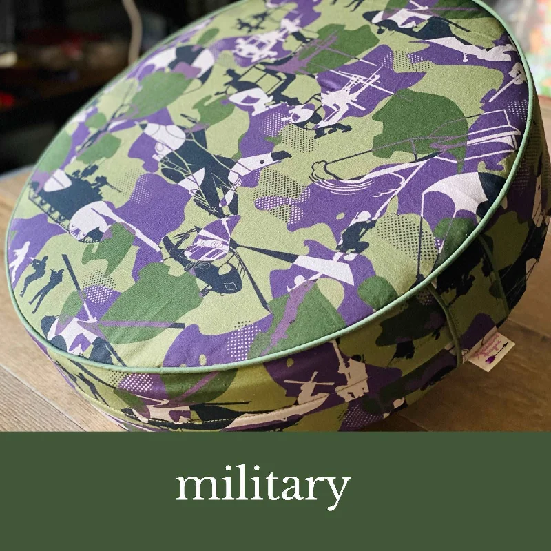 Feather Pillows for a Luxurious SleepArmy Camo - 50cm - Kids Floor Cushion