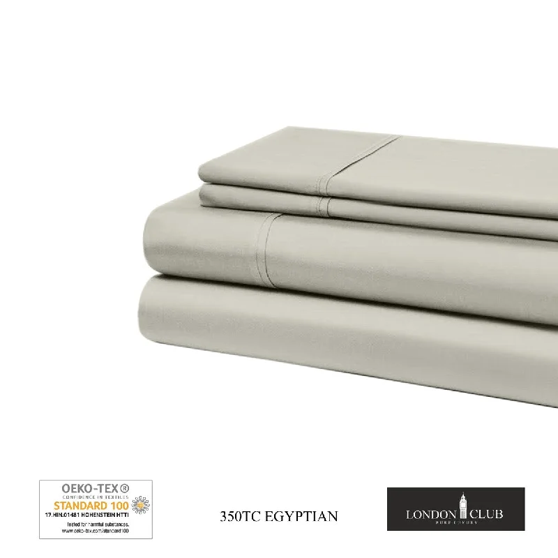 Twin - Size Sheet Sets with a Pillow ProtectorAmerican Woods 350 Thread Count Egyptian Cotton Single Pick Sheet Set