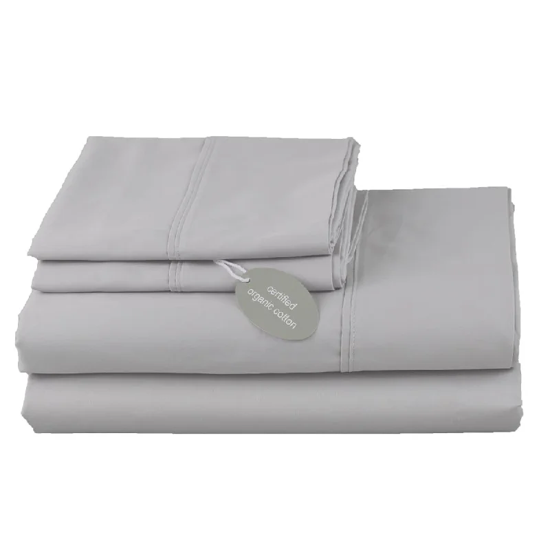 Square Pillows for Modern Home DecorOrganic Cotton Sheet Set