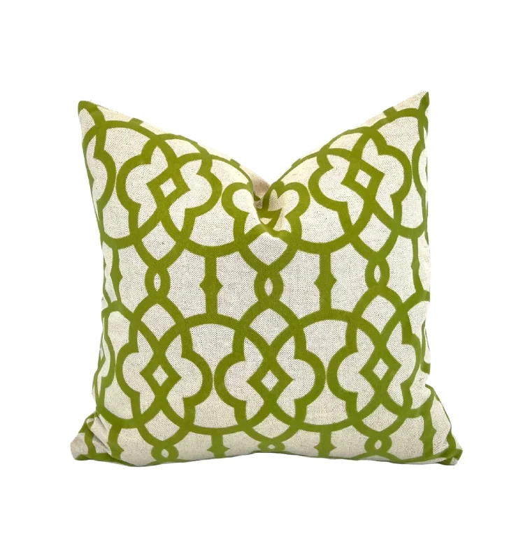 Memory Foam Pillows for Neck SupportLime Green Geometric Pillow Cover (Only One Available)