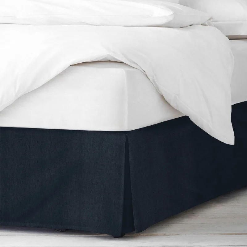 6ix Tailors Elsie True Navy Bedskirt