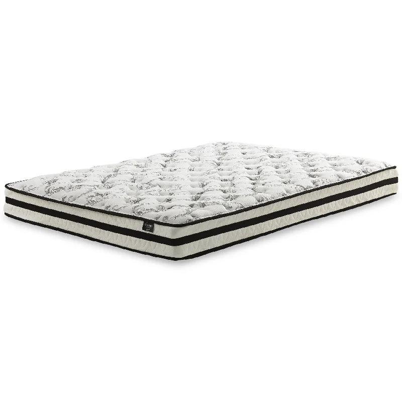 Hybrid mattresses combining foam and innerspring technology8 Inch Chime Innerspring King Mattress in a Box