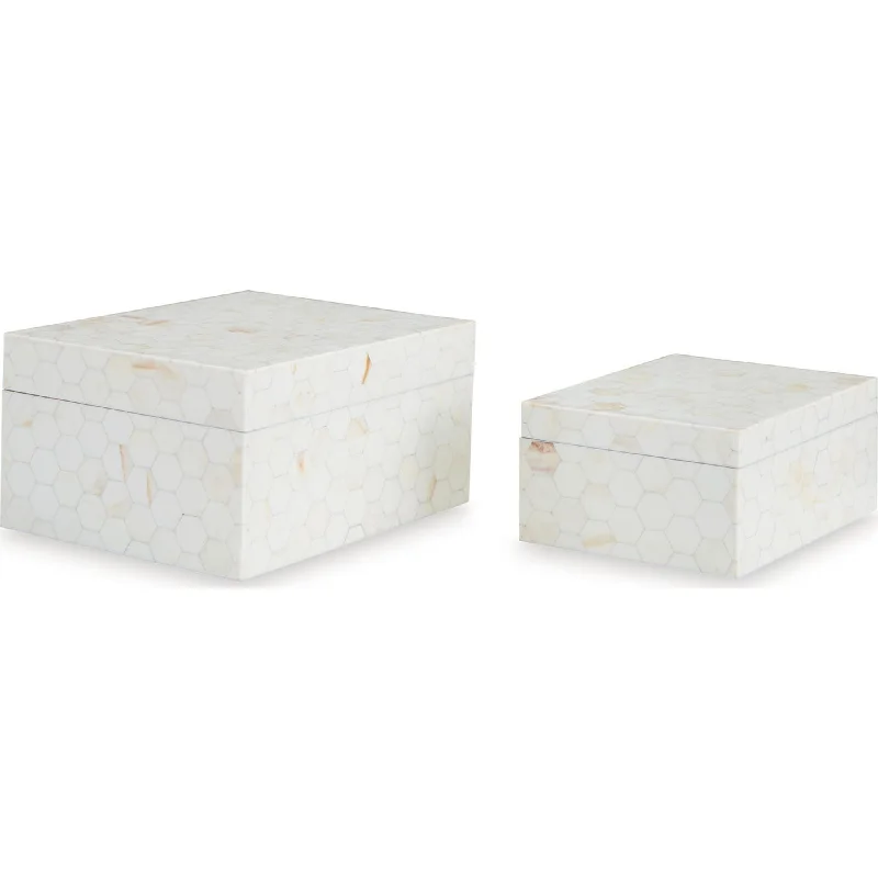 Wool - filled mattresses for natural insulation and moisture - wickingAldenburg Boxes (Set of 2)