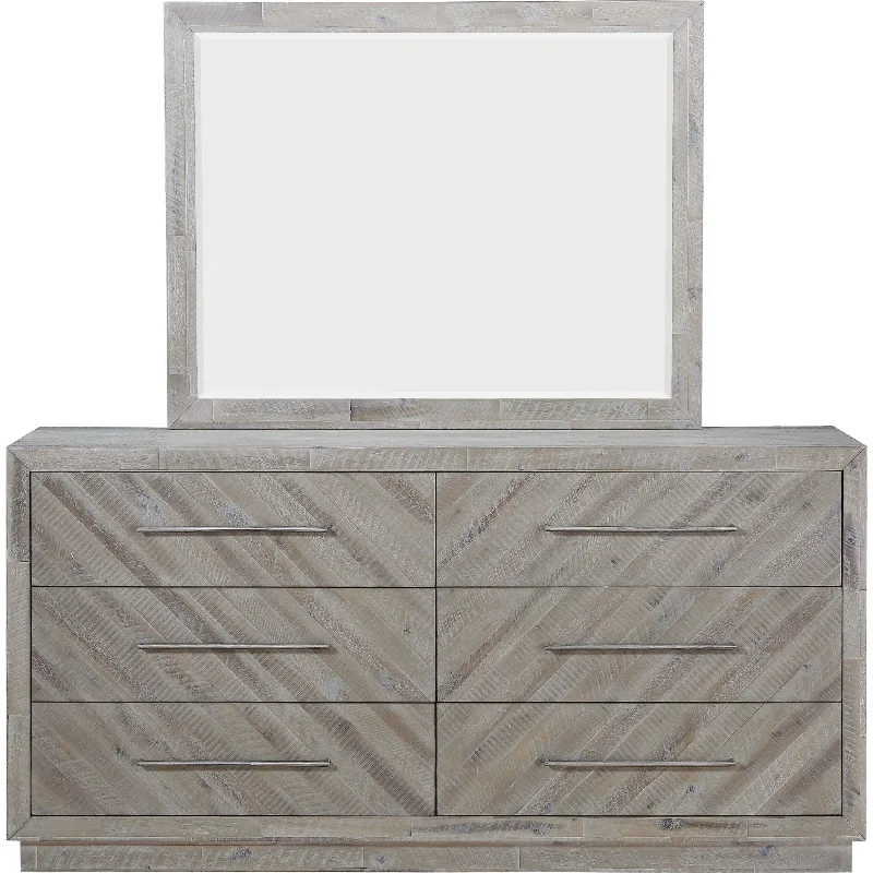 Memory foam mattresses for pressure relief and contouringAlexandra Dresser and Mirror - Rustic Latte