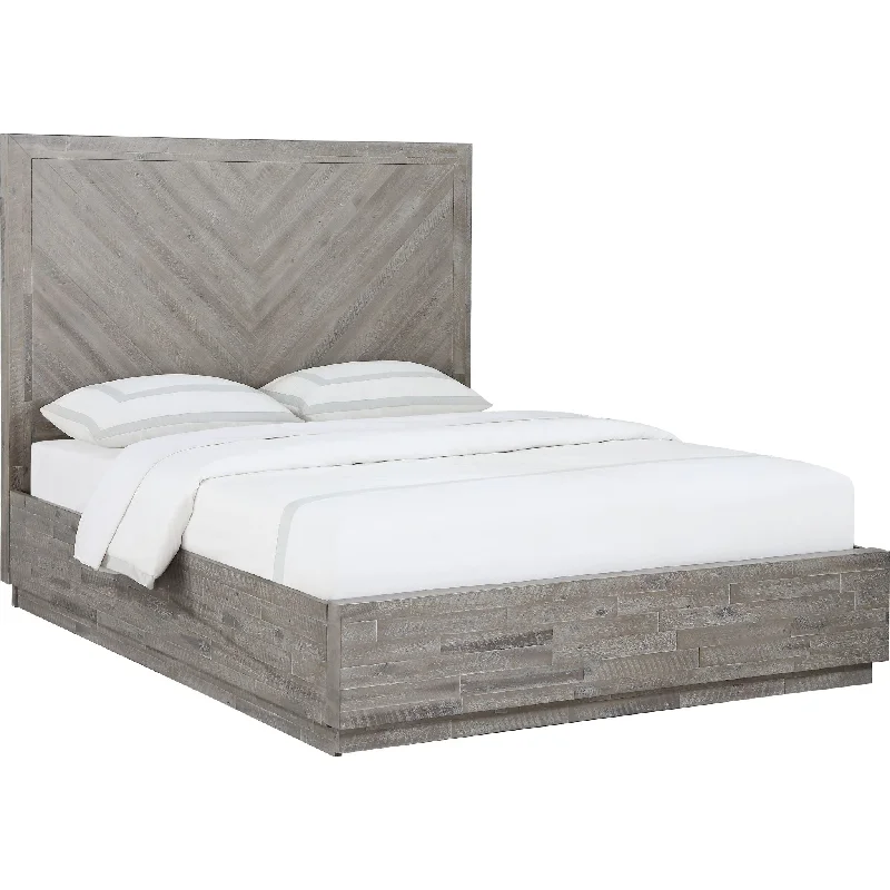 King - size mattresses for spacious master bedroomsAlexandra Storage Bed - Rustic Latte