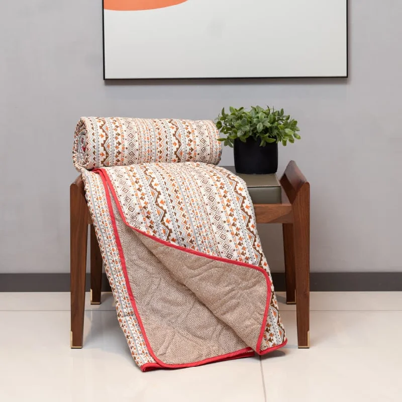 Recycled polyester blankets for an eco - conscious optionMicrofiber 120 GSM All Season AC Blanket / Dohar for bedroom - Mexico