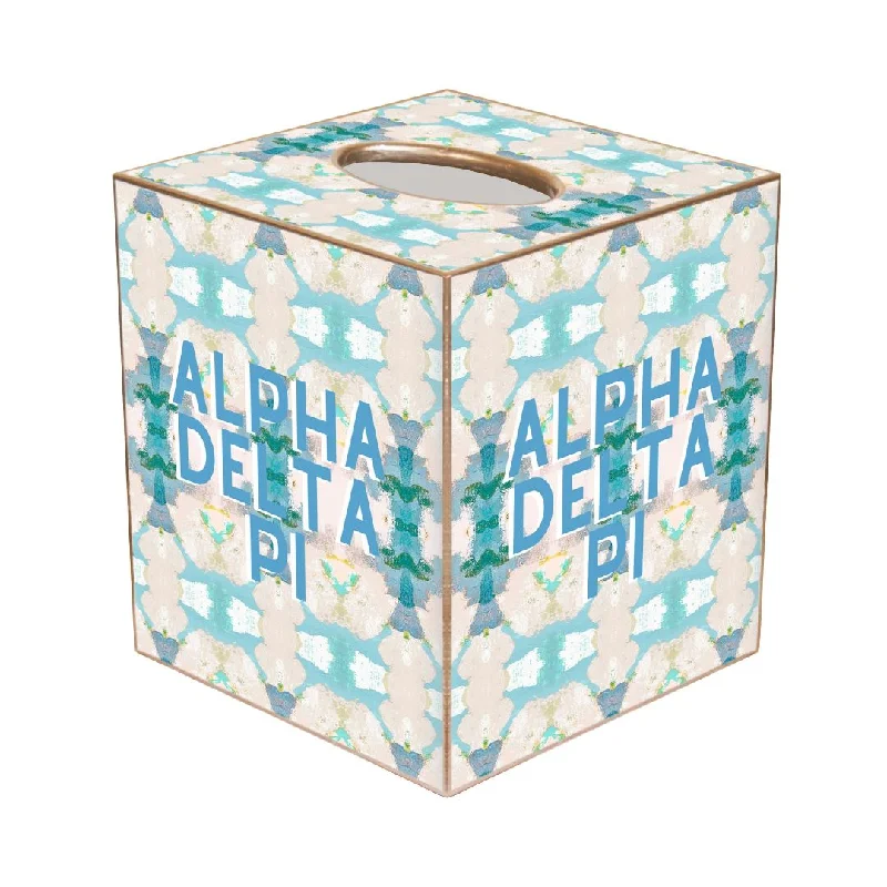 Bamboo - derived duvet covers with antibacterial and moisture - wicking propertiesAlpha Delta Pi Tissue Box Cover