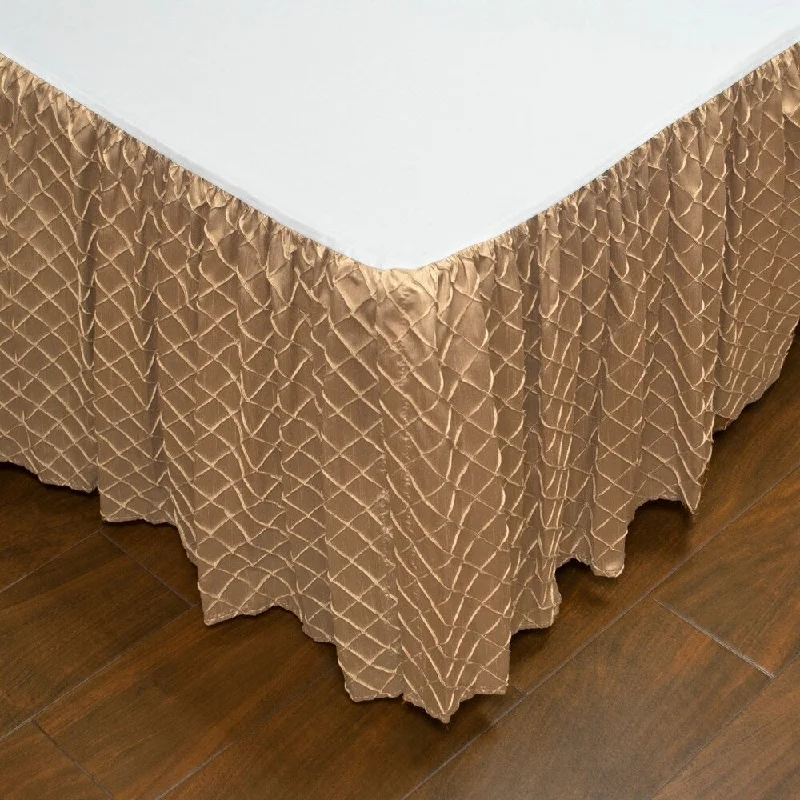 Austin Horn Classics Botticelli Brown Luxury Bed Skirt