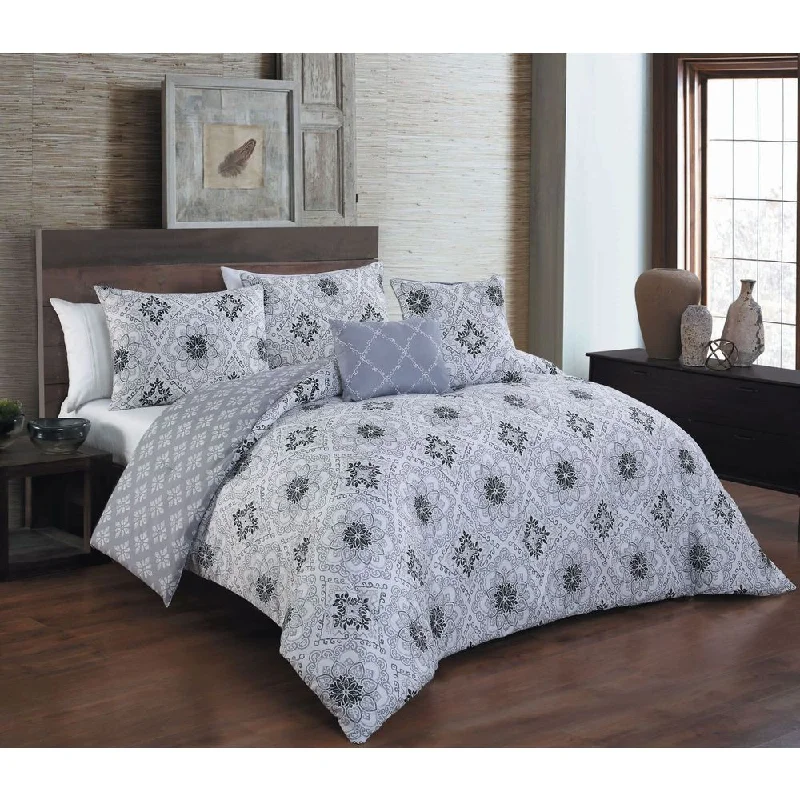 Cotton - filled comforters for a breathable and natural sleep experienceAvondale Manor Tova 5-piece Comforter Set