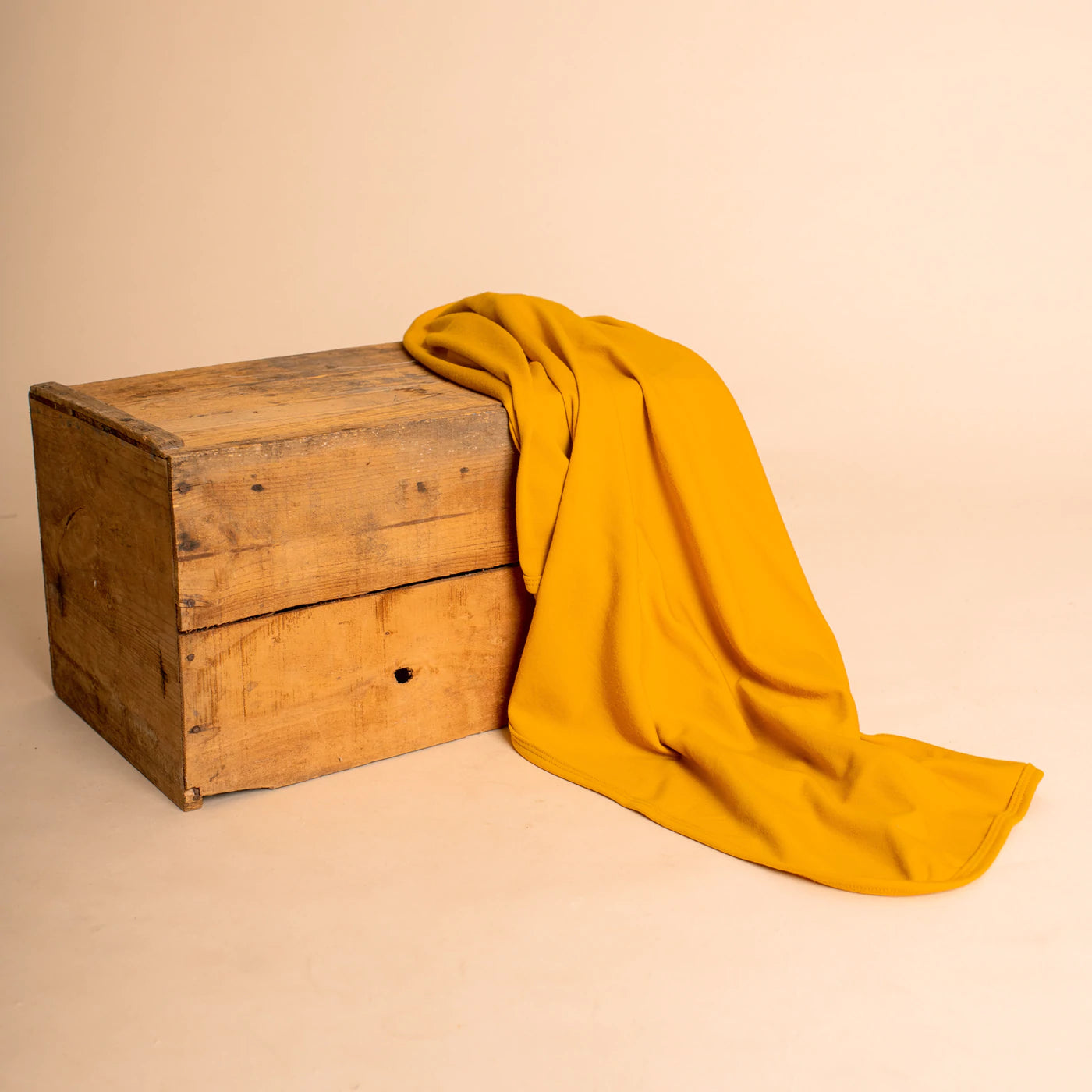 Synthetic fiber blend blankets for a budget - friendly choiceBaby Wrap/Blanket - Golden Yellow