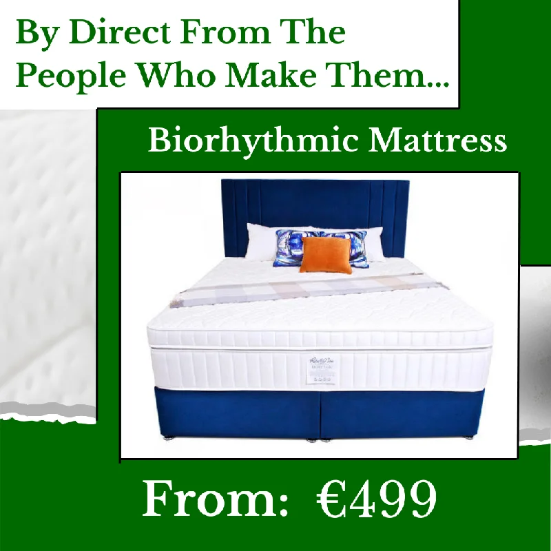 Latex mattresses with natural bounce and breathabilityBiorhythmic Mattress