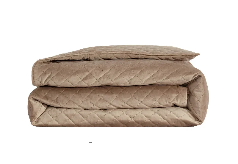 Microfiber blankets that are durable and easy to care forVelvet Weighted Blanket - Taupe - 48”X74”