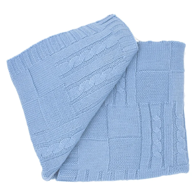 Synthetic fiber blend blankets for a budget - friendly choiceLove to Cuddle Blanket (Blue)