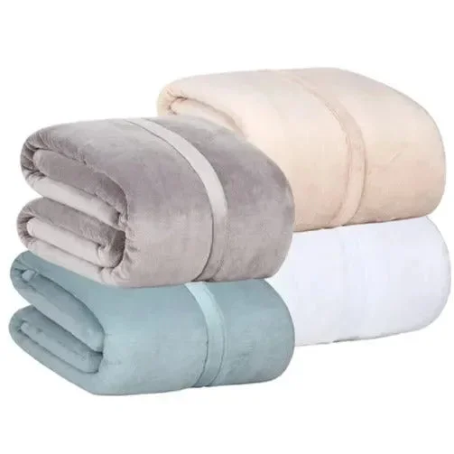 Mohair blankets with a unique sheen and softnessBSB Collection Plush Fleece Blankets 2 PK