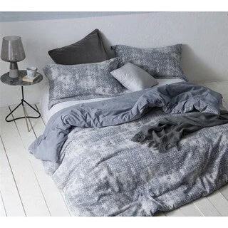 Goose down comforters known for their superior quality and insulationBYB Iron Blue Fog Comforter