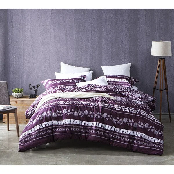 Down - filled comforters for supreme warmth and lightnessBYB Mulberry Lilac Comforter (Shams Not Included)