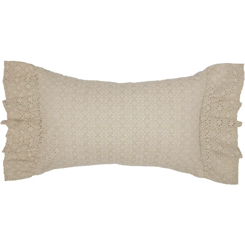 Camilia Eyelet Pillow 14x22