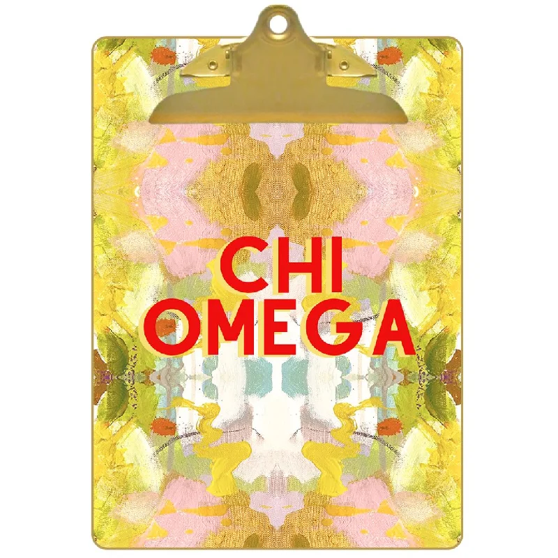 Ombre - colored duvet covers with a gradient effect for a trendy and unique styleChi Omega Clipboard