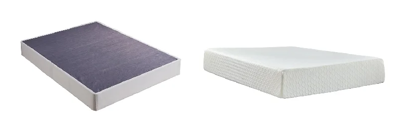 Queen - size mattresses for couples and standard bedroomsChime 12 Inch Memory Foam Mattress with Foundation