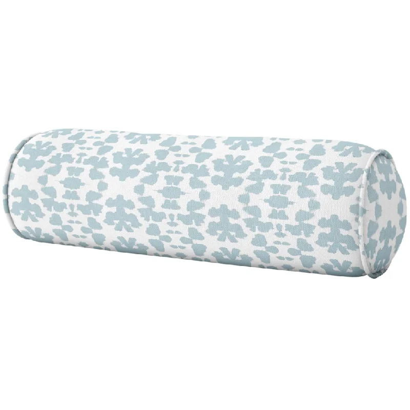 Silk duvet covers for a smooth and elegant touchChintz Mist Round Bolster Pillow