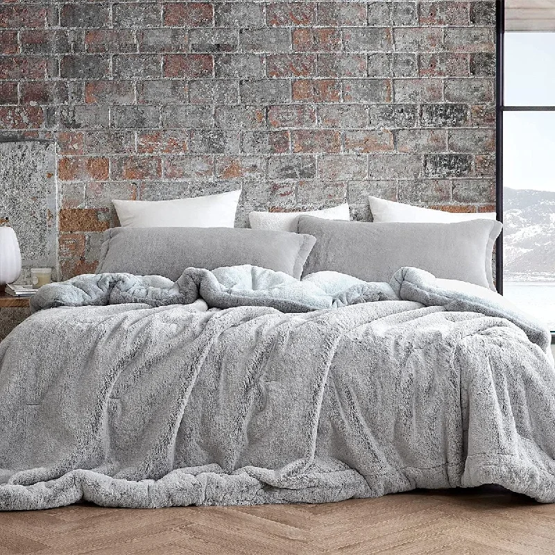 Cotton - filled comforters for a breathable and natural sleep experienceChunky Bunny - Coma Inducer® Oversized Comforter Set - Glacier Gray