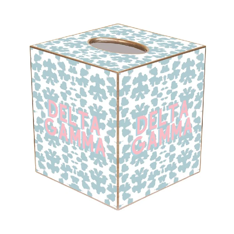 Floral - printed duvet covers for a romantic and feminine touchDelta Gamma Tissue Box Cover