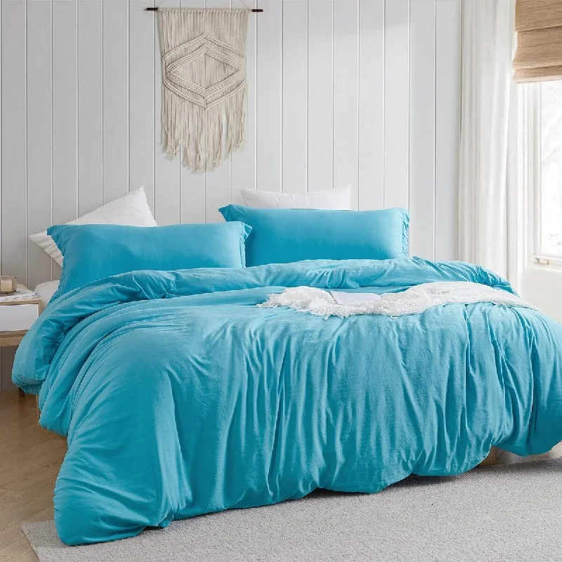 Silk - filled comforters for a luxurious and smooth touchDown Alternative Ultra Cozy Comforter Set - Aqua