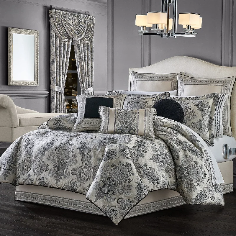 Queen - size comforters for standard queen - sized mattressesFive Queens Court Anita Luxury Comforter Set