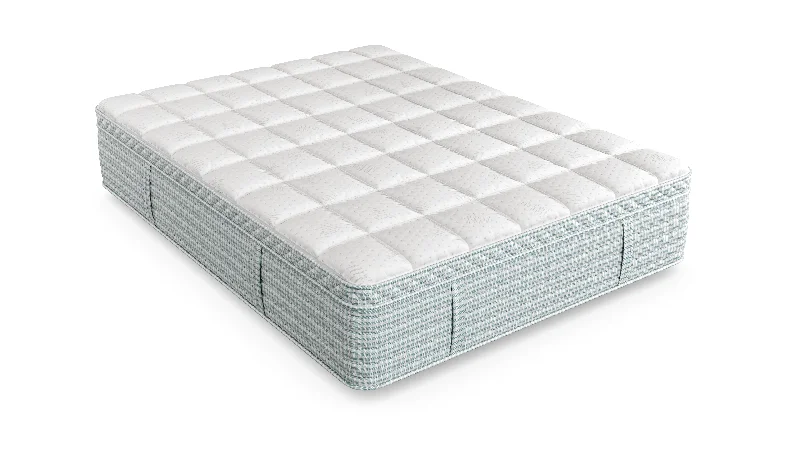 Hybrid mattresses combining foam and innerspring technologyFull Diamond Generations Collection Jeremiah Plush Latex Euro Top 15" Floor Model Clearance Mattress