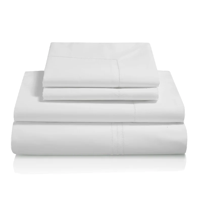 Discounted duvet covers during holiday sales like Christmas, Black Friday, and Cyber MondayGraziano Hem Stitch Egyptian Cotton Bed Linens