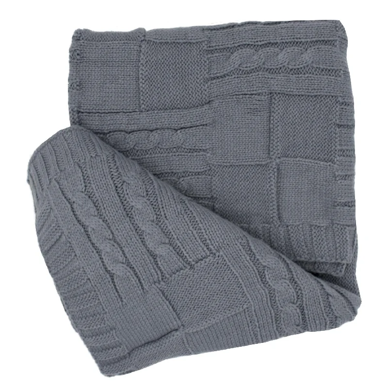 Acrylic blankets for a soft and affordable alternativeLove to Cuddle Blanket (Charcoal)