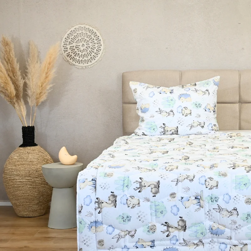 Budget - friendly duvet covers for first - time homebuyers or studentsHappyDuvet Kids - Forest - 100% Cotton All season Coverless duvet