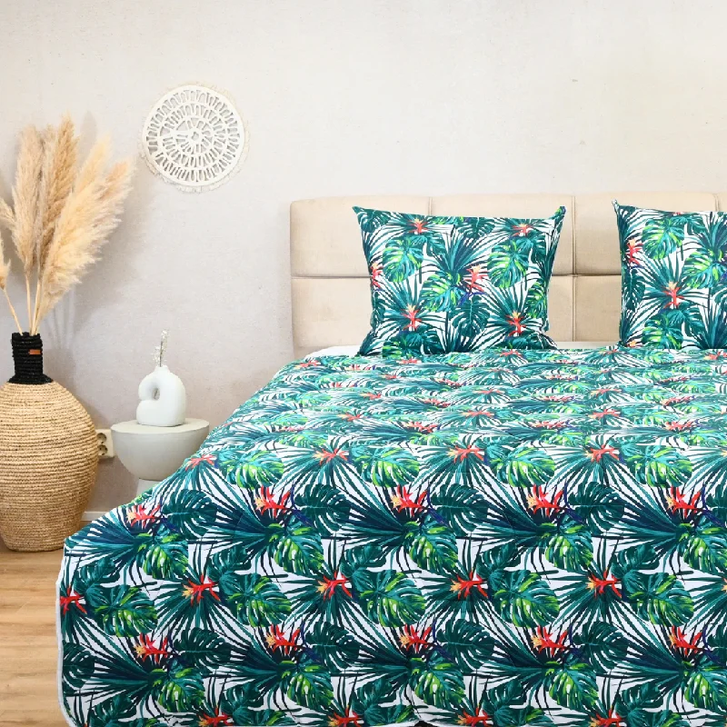 Duvet covers that coordinate with existing bedroom furnitureHappyDuvet Palm Paradise - 100% Cotton All season Coverless duvet