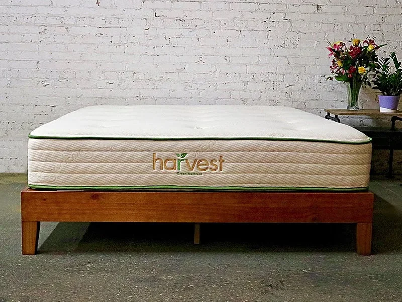 Organic cotton mattresses for a chemical - free sleep surfaceHarvest Green Original GOTS Certified 11" Mattress