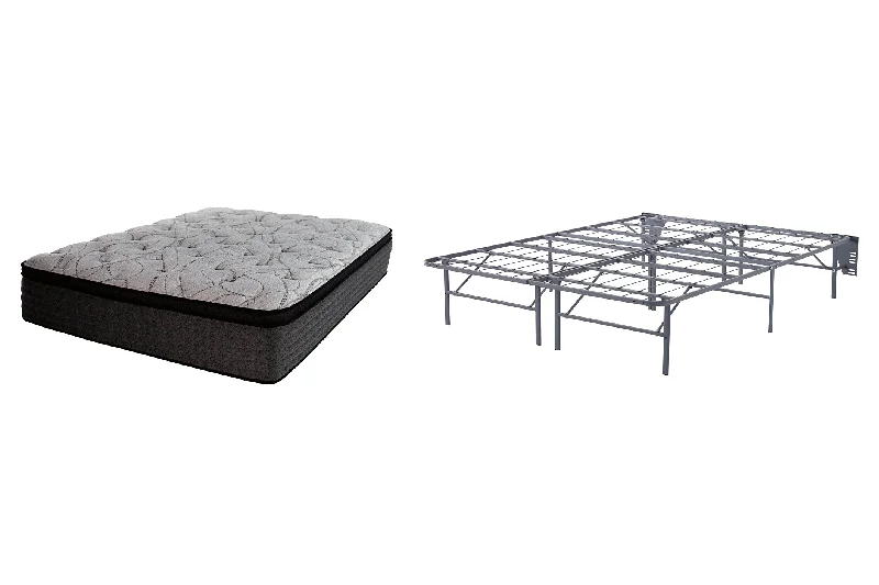 Bamboo - charcoal infused mattresses for odor absorptionHybrid 1600 Mattress with Foundation